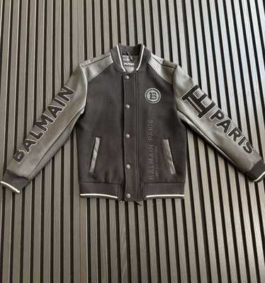 BALMAIN レザー ジャケット サイズ11 グレー 楽天市場】バルマン レザー ジャケットの通販