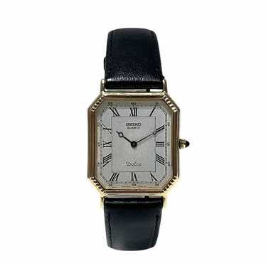 稼働 SEIKO Dolce 腕時計 クラシカル メンズ 新品電池 1727 稼働 SEIKO Dolce 腕時計 シェル ローマインデックス 691 SEIKO