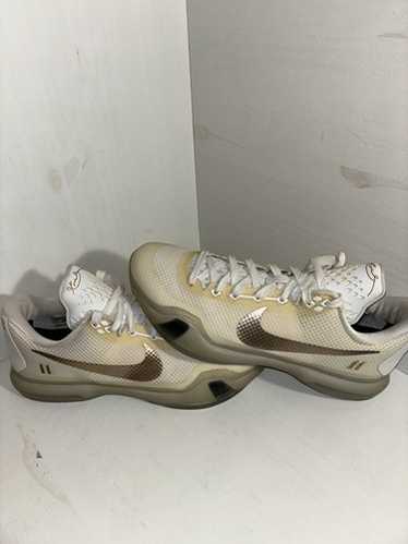 ナイキ　コービー10 ID NIKE ZOOM KOBE X 10 ELITE LOW ID White/Gray Multi MENS SIZE