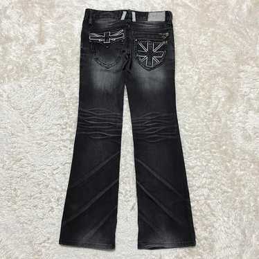 パンツ archive armani grunge flare denim y2k archive Blue Way grunge フレアデニムパンツ y2k - メルカリ