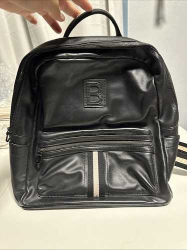 BALLY ON THE GO FLAT BACKPACK ブラック Bally On The Go Round Multi Nylon Foldable Backpack Black