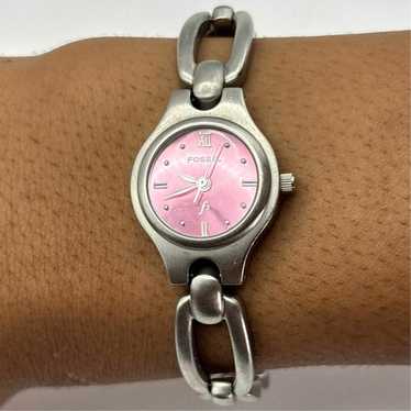 【未使用】FOSSIL ピンクベージュ×マザーオブパール ウォッチ Fossil Stella Watch - Women's Watches in Silver | Buckle