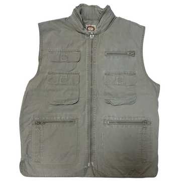 トップス 80s vintage banana republic vest ventile VINTAGE Banana Republic Vest Mens Large Beige Safari Utility