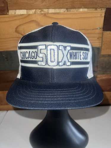 80s MLB Chicago White Sox キャップ vintage Vintage 80's Chicago White Sox Painters Hat MLB Baseball Cap