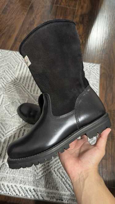 靴 our legacy boots 42 Our Legacy - Flat Toe Boot Black Leather