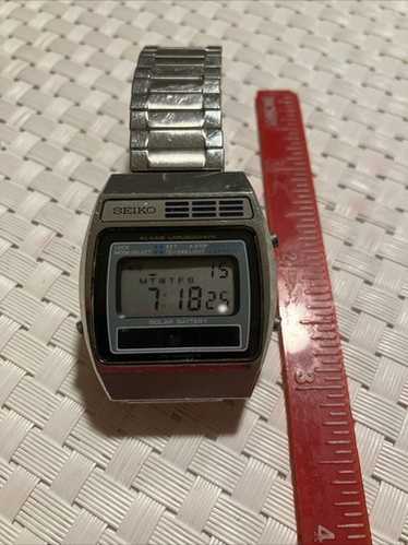 【美品】SEIKO quartz wave clock 80s 美品】SEIKO quartz wave clock 80s