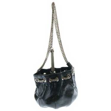 Saint Laurent Paris Drawstring Chain Python Shoul… - image 1
