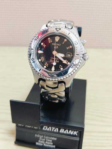 完動 SEIKO AGS ダイバー SCUBA 5M23-6B40 ブルー文字盤 完動 SEIKO AGS ダイバー SCUBA 5M23-6B40 ブルー文字盤