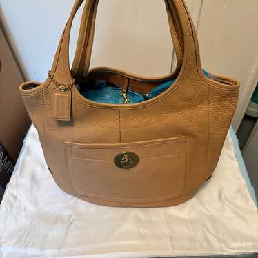Coach Camel Legacy Ergo Leather Tote How to Choose a Vintage Coach 