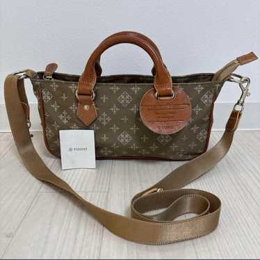 バッグ russet 2way Shoulder Bag Leather Leopard russet 2WAY shoulder bag handbag grey leopard russet | eBay