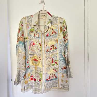 Hermes silk shirt - Gem