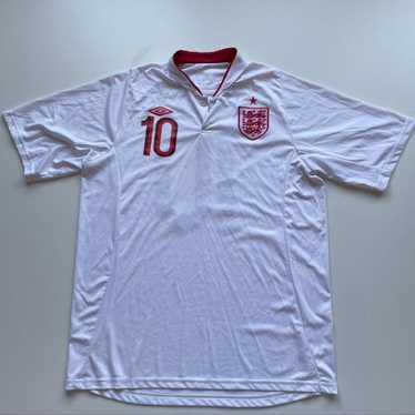 【希少】UMBRO ENGLAND GAME SHIRT Rare Umbro England National Football Team Logo Star Soft