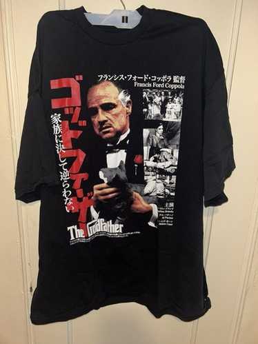supreme 2001 シュプリーム　ゴッドファーザー 2001 Supreme “Godfather” Print Tee - blue room