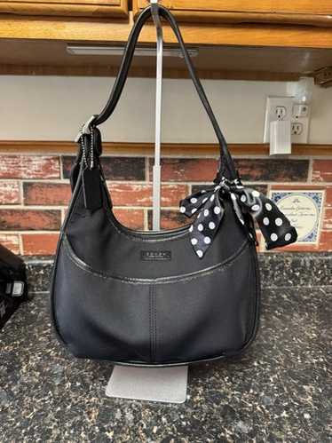 バッグ Old Coach Ergo Black hand bag Vintage black coach ergo - Gem