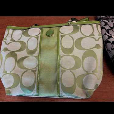 Vintage coach bag green - Gem