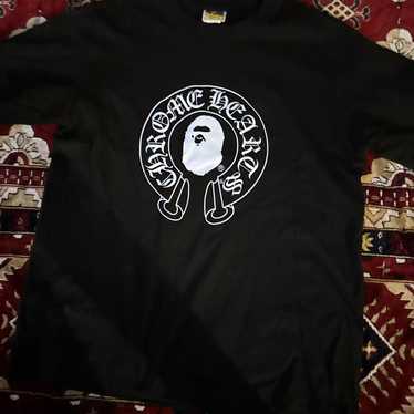 クロムハーツ CH BAPE Tシャツ クロムハーツ CH BAPE Tシャツ BAPE X Chrome Hearts T-Shirt