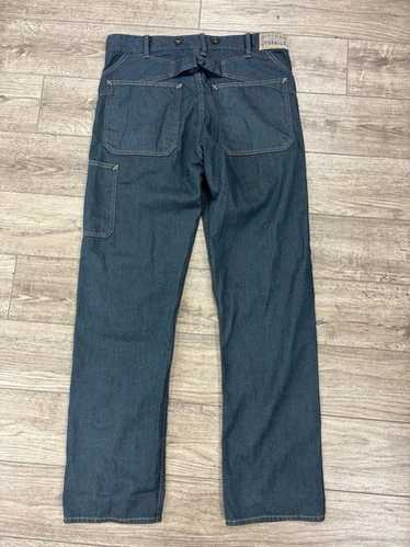 Rrl distressed carpenter jean - Gem