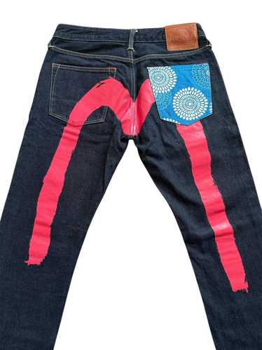 Y2k evisu paint denim - Gem