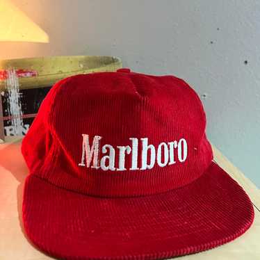 90's VINTAGE MARLBORO CORDS CAP ヴィンテージ Rare Vintage MARLBORO Hat/cap,marlboro Adventure Team
