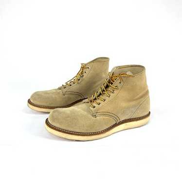 RED WING 8167 US7 25cm モックトゥ スエード USA製 REDWING (レッドウィング) 8167 6inch Classic Round 6インチ