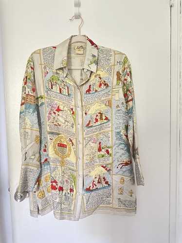Hermes 100% silk shirt - Gem