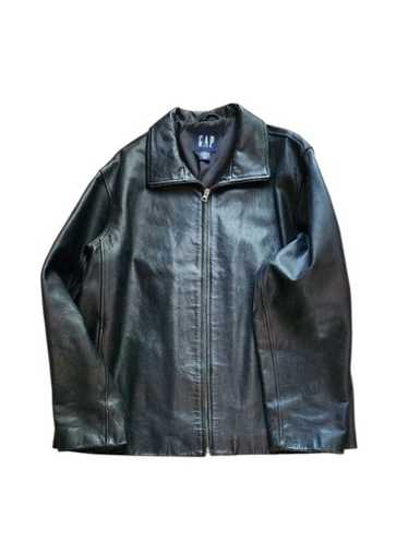 も*✨様 90s old gap short leather bomber ja も*✨様 90s old gap short leather bomber ja - メルカリ