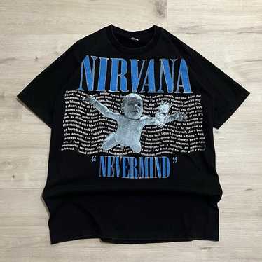 Nirvana Nevermind ヴィンテージTシャツ Mサイズ Vintage Nirvana Nevermind Shirt | eBay
