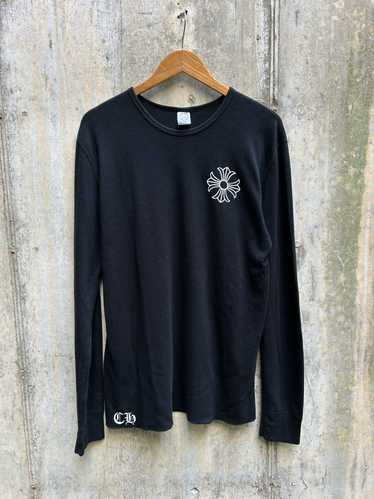 な*お様 chrome hearts thermal T RARE Chrome hearts thermal top Fits S-M Collab | Depop