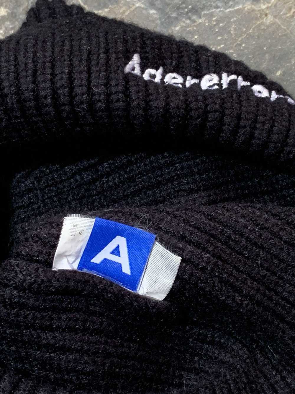 Ader Error Ader Error Black Knit Beanie Hat - image 5