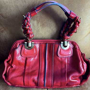 Chloé Eloise Tote Bag Green Leather y2k Chloé Eloise Tote Bag Green Leather y2k Chloe Vintage