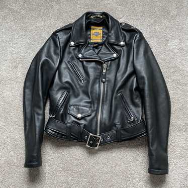 Schott one star/leather jacket - Gem