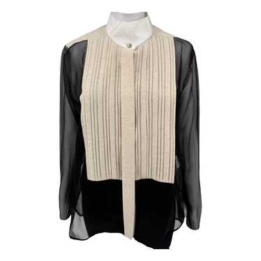 LANVIN silk チュニック？ブラウス スキッパーチュニックブラウス|LANVIN en Bleu | LANVIN en Bleu