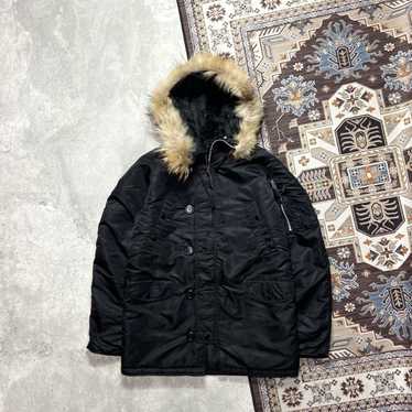 ジャケット・アウター 90s Alpha industries cold parka jacket Vintage 90s ALPHA INDUSTRIES Type N3B (N) Parka Jacket Fur