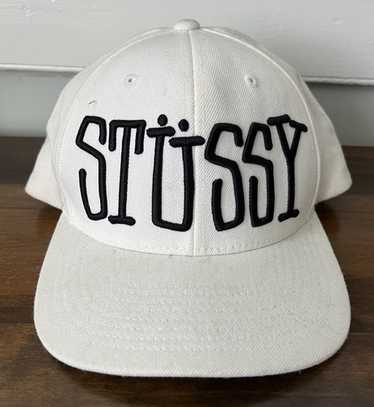 Vintage stussy logo snapback - Gem