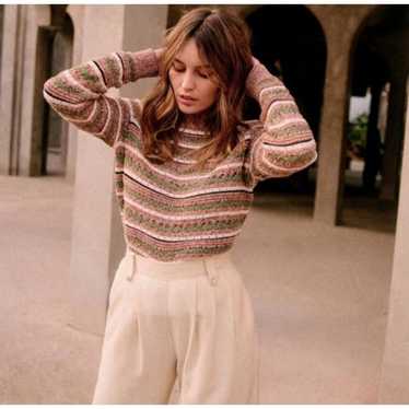 SÉZANE カラフルニットセーター 長袖 Multicolored sezane sweater - Gem