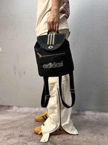 バッグ Vintage 80s adidas sling bag messenger Adidas Zx Messenger Bag Black Trefoil Logo Airliner Shoulder