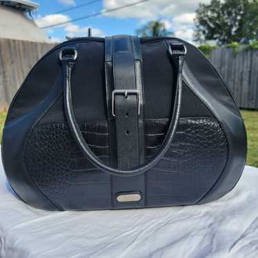 希少 ALEXANDER McQUEEN SAMSONITE Bag RARE Alexander Mcqueen x Samsonite Crocodile Spinner 55/20