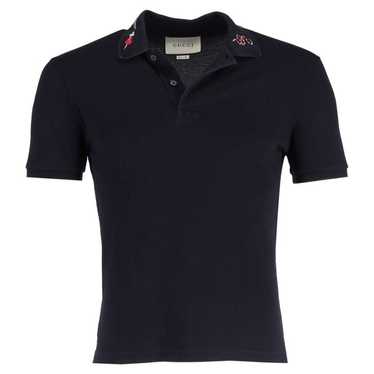Gucci blue cotton polo - Gem