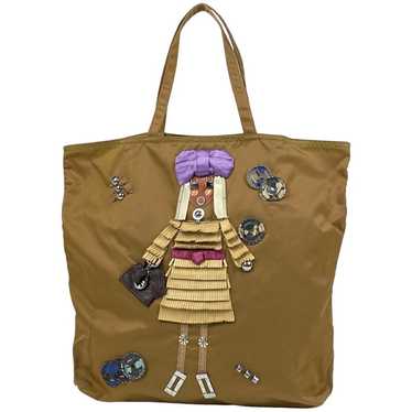 Prada tessuto robot tote - Gem
