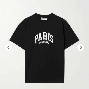 BALENCIAGA UNIFIT ロゴTシャツ Balenciaga x Alipay Logo T-shirt 'Black White' 787349TRVY91000