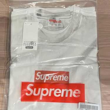 Supreme × MM6 Box Logo Tee XL Supreme MM6 Maison Margiela Box Logo Tee Spring Summer 2024