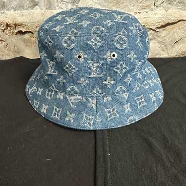 Denim bucket hat louis vuitton - Gem