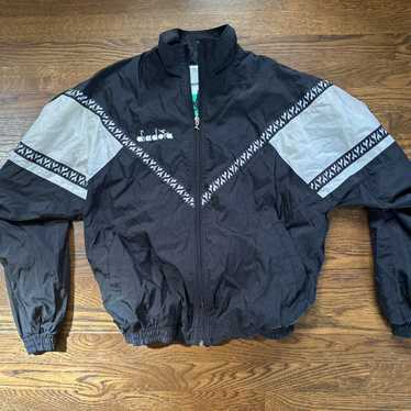 Diadora vintage diadora windbreaker - Gem