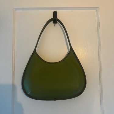 バッグ Coach Ergo Flap Shoulder Bag Green COACH Ergo Flap Shopper Leaf Green Leather Shoulder Bag | eBay