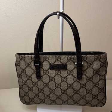 バッグ GUCCI mini tote Gucci Mini Tote Bag with Interlocking G Beige/Ebony in