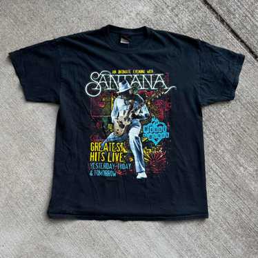 Vintage t-shirt, Santana t shirt, concert t shirt, to… - Gem
