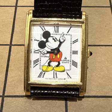 SEIKO LORUS Mickey Mouse ヴィンテージ 稼働品 美品 Lorus 
