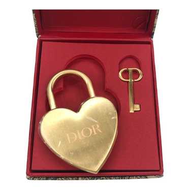 ChristianDiorディオールheart padlock南京錠ハートピアス ディオール/クリスチャンディオール/ピアス/シルバー/ハート