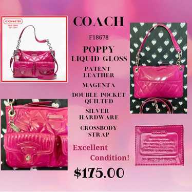 [ RARE ] COACH Poppy コーチ ピンクバッグ Coach Poppy Pink Bags & Handbags for Women for sale - eBay