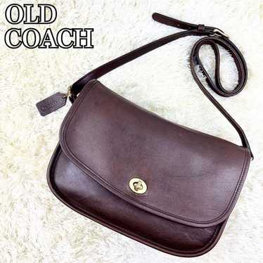 バッグ 00s OLD COACH 9790 Shoulder vintage y2k Vintage Y2k Coach Pink Signature Monogram East West Tassel